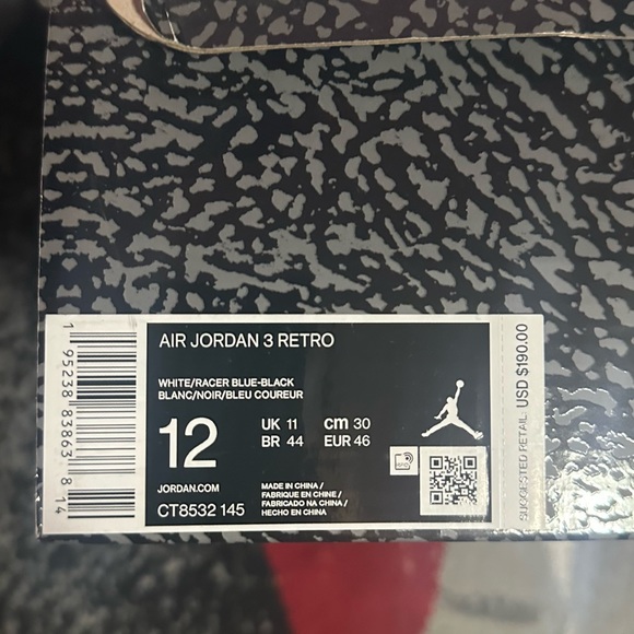 Brand new Nike Air 3 Jordan Retro - Picture 5 of 15